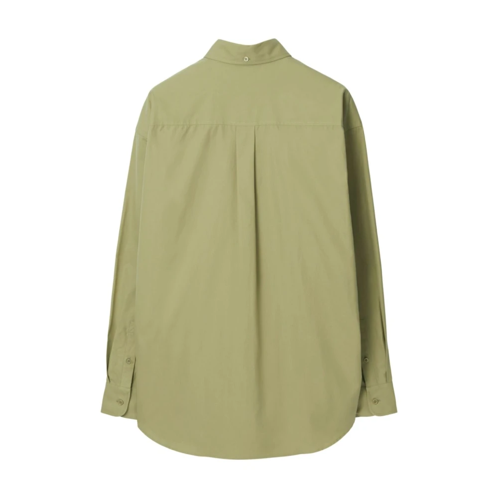 Burberry Stijlvolle Overhemden Collectie Green Heren