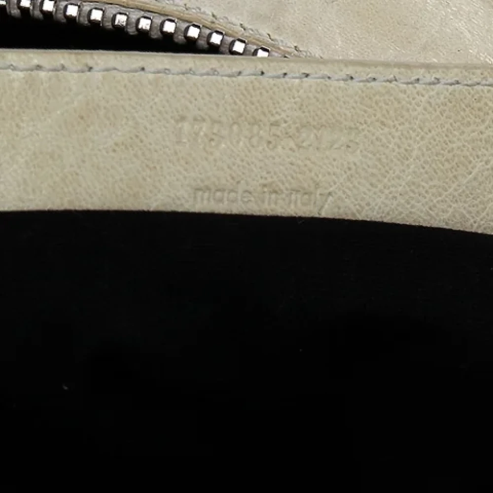Balenciaga Vintage Pre-owned Leather totes White Dames