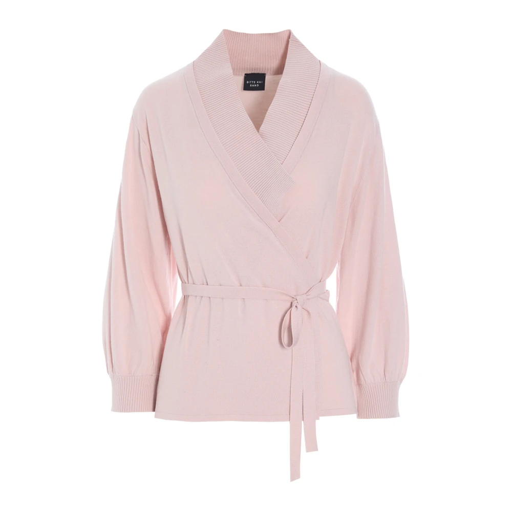 Bitte Kai Rand Lichtroze Wrap Blouse Bloom Pink Dames