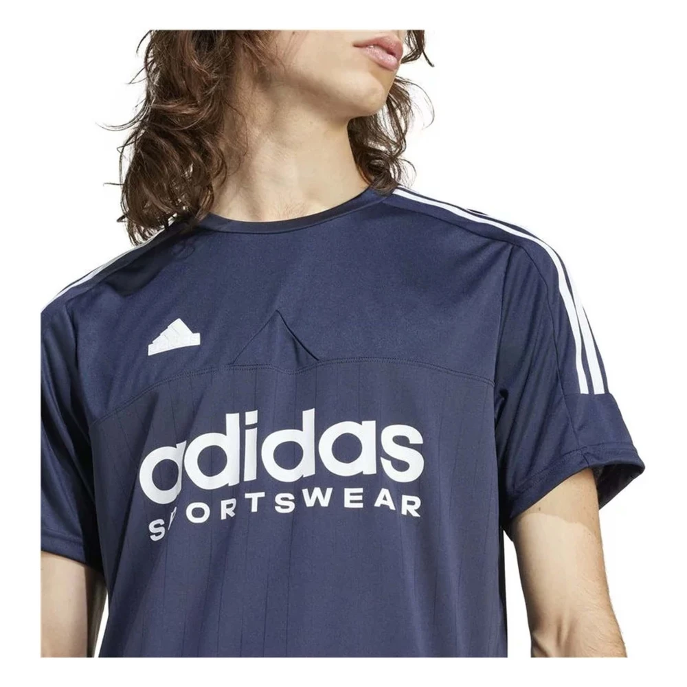 Adidas Tiro Tee Q1 T-shirt Blue Heren