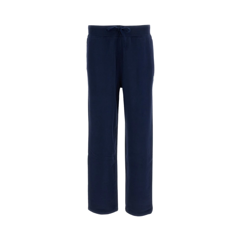 Polo Ralph Lauren Men's Blue Wide-Leg Cotton Joggers