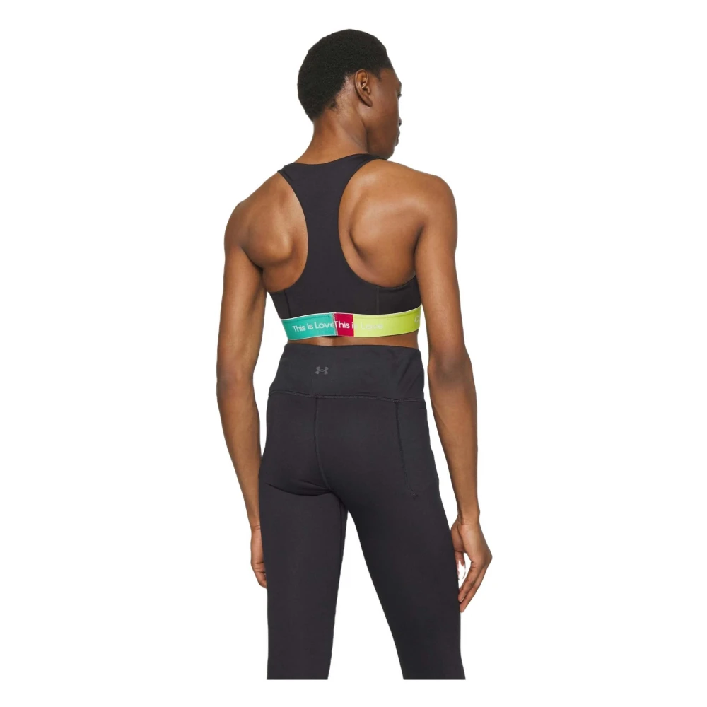 Calvin Klein Dames Medium Ondersteuning Sportbeha Black Dames