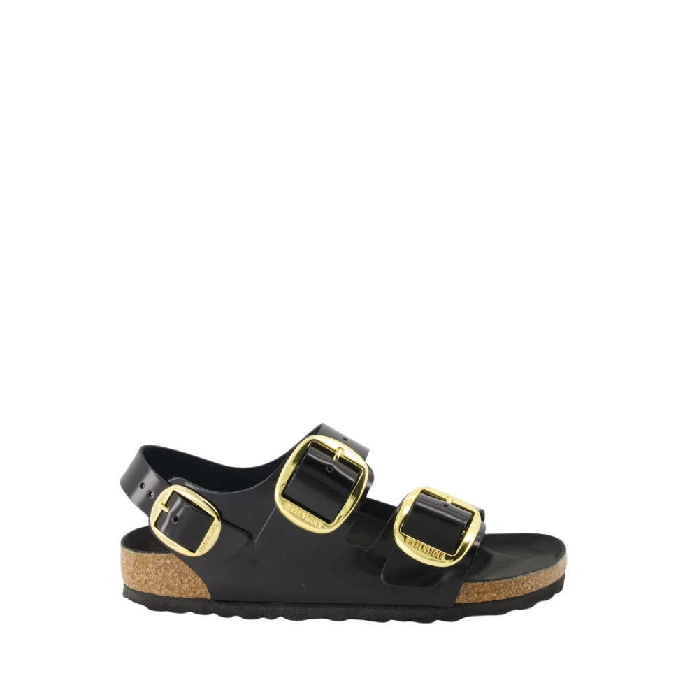 Birkenstock Milano Big Buckle Sandaler för kvinnor Black, Dam