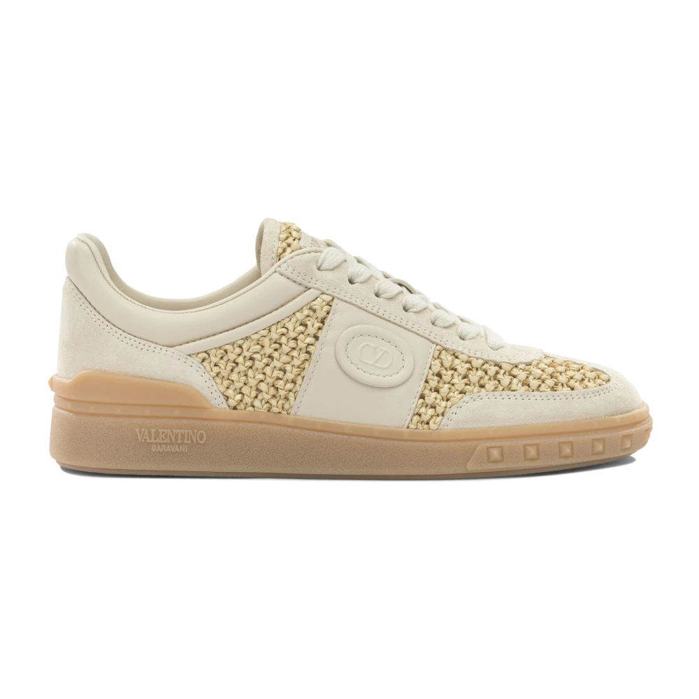 Valentino Garavani Women's Beige Sneakers, 4 Uk, Noos Trainers