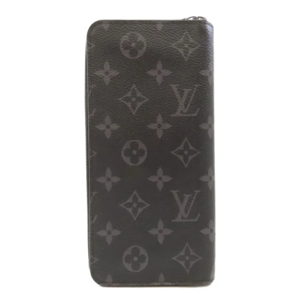 Louis Vuitton Vintage Pre-owned Leather wallets Black Heren