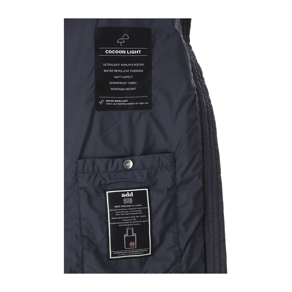 add Blauwe Jas Stijl Blue Dames