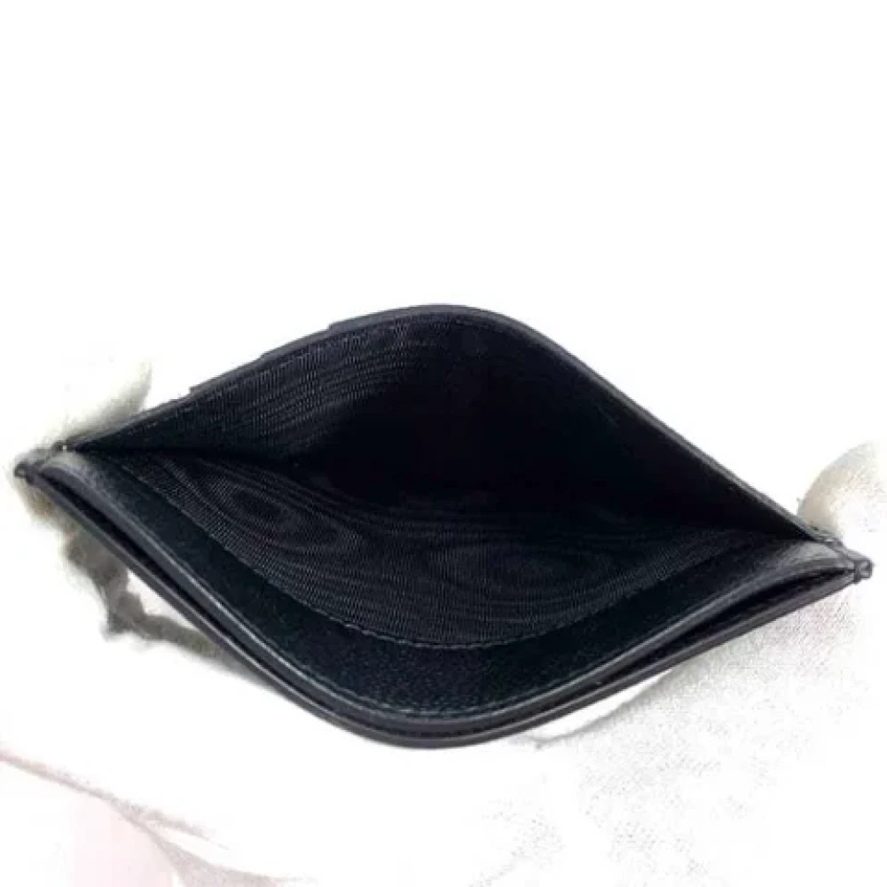 Yves Saint Laurent Vintage Pre-owned Leather home-office Black Dames