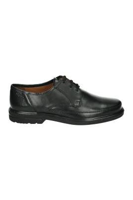 Casual Svart Läder Sneakers