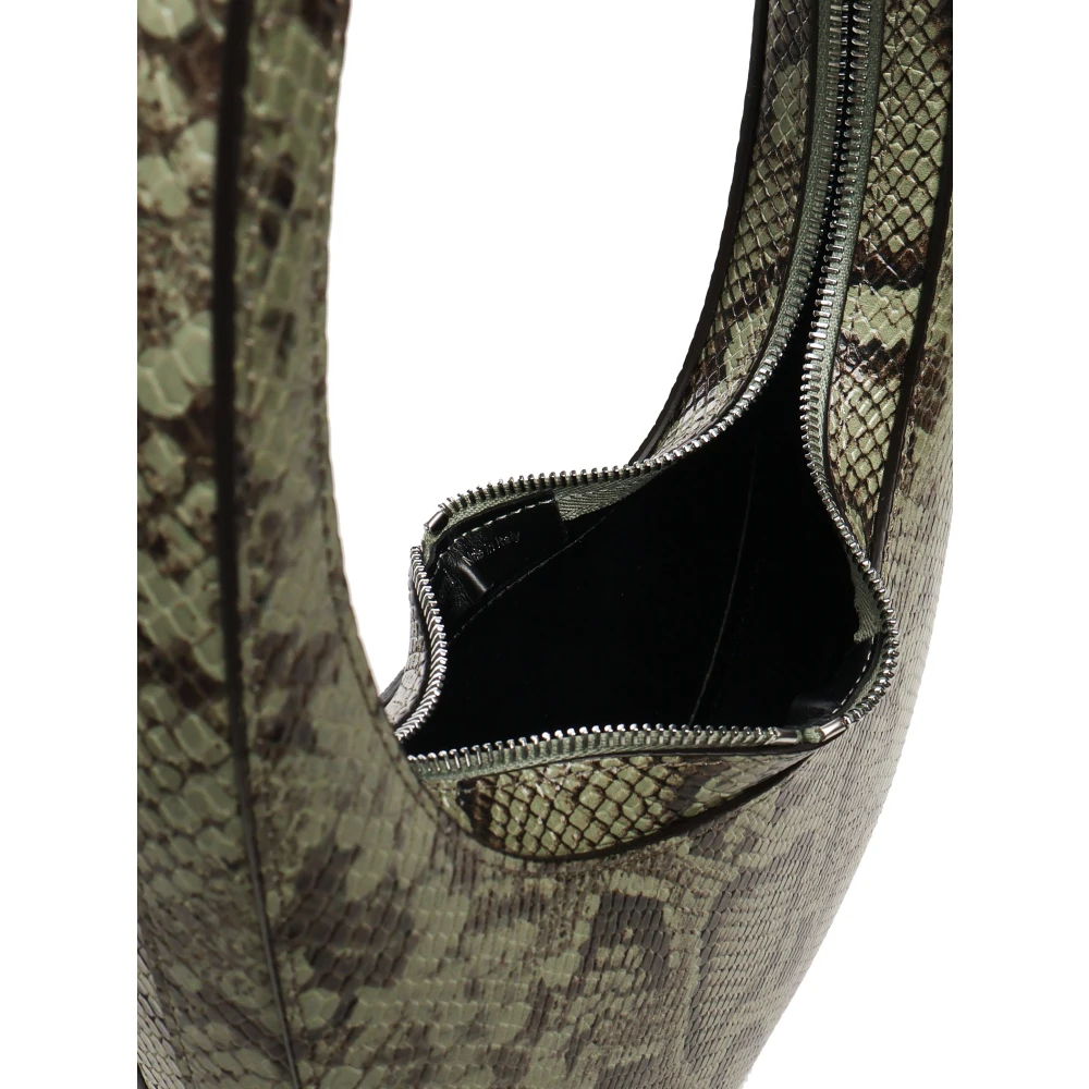 Coperni Groene Python Bedrukte Swipe Tas Green Dames