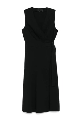 linned-wrap-kjole-a-line-stil