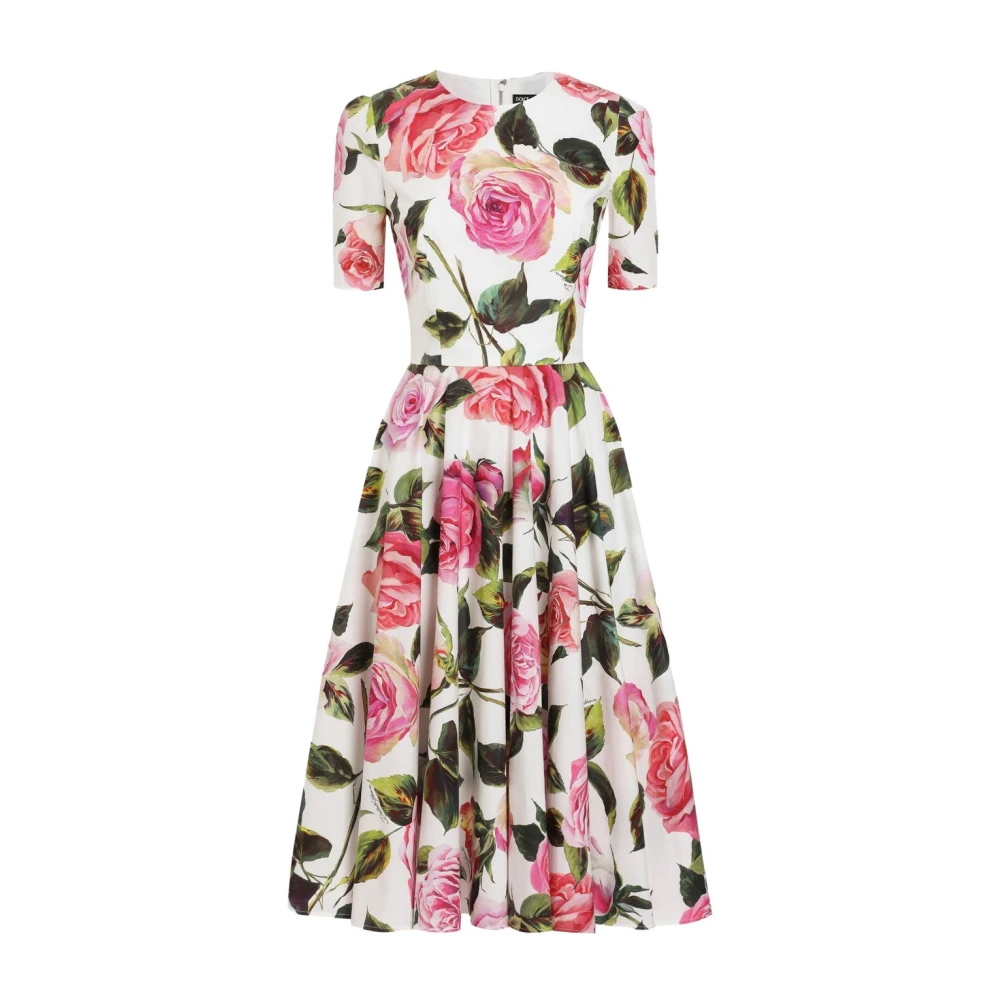 Dolce & Gabbana, Midi Dresses, female, Multicolor, XS, Elegant Dresses for Women