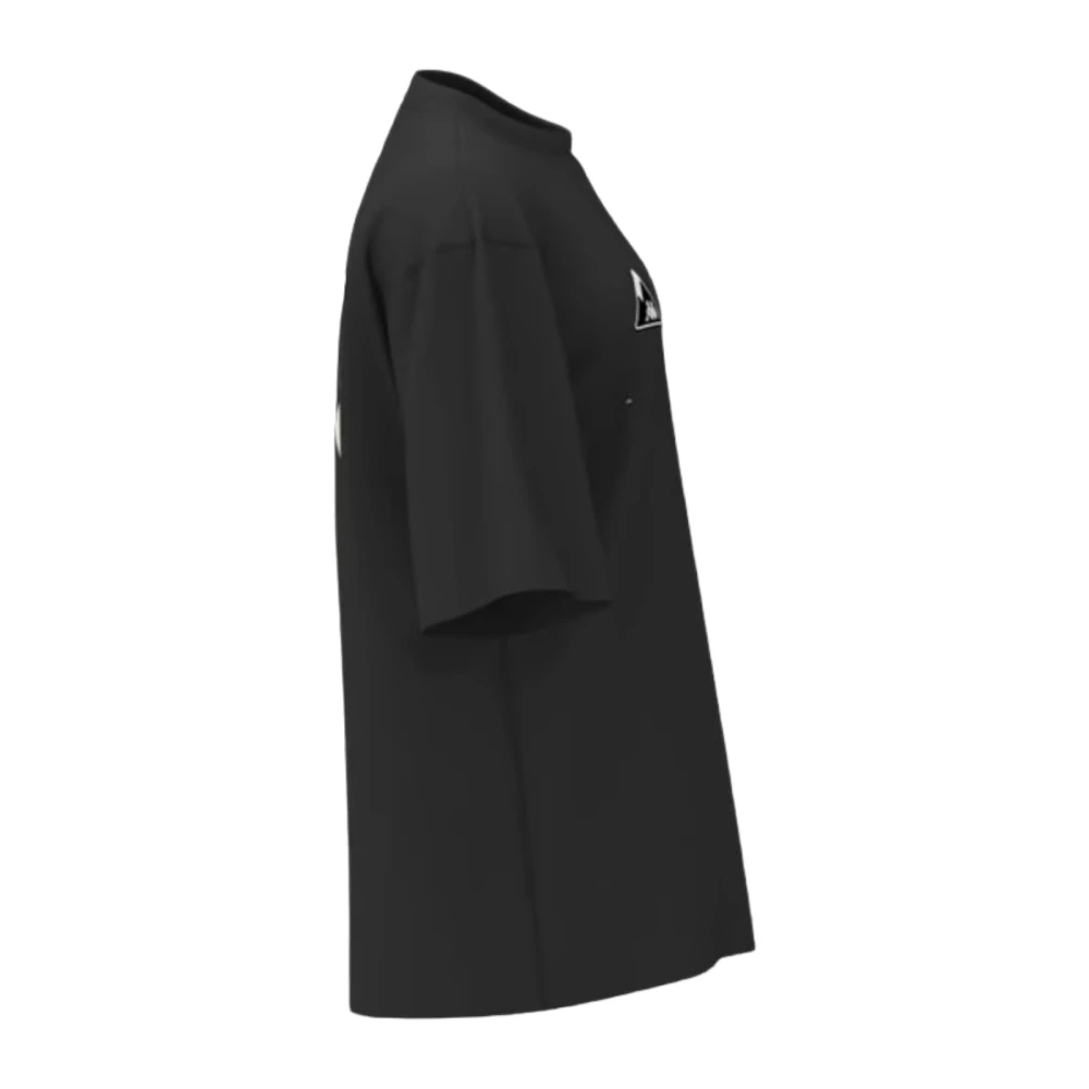 Kappa Korte Mouw T-shirt Black Heren