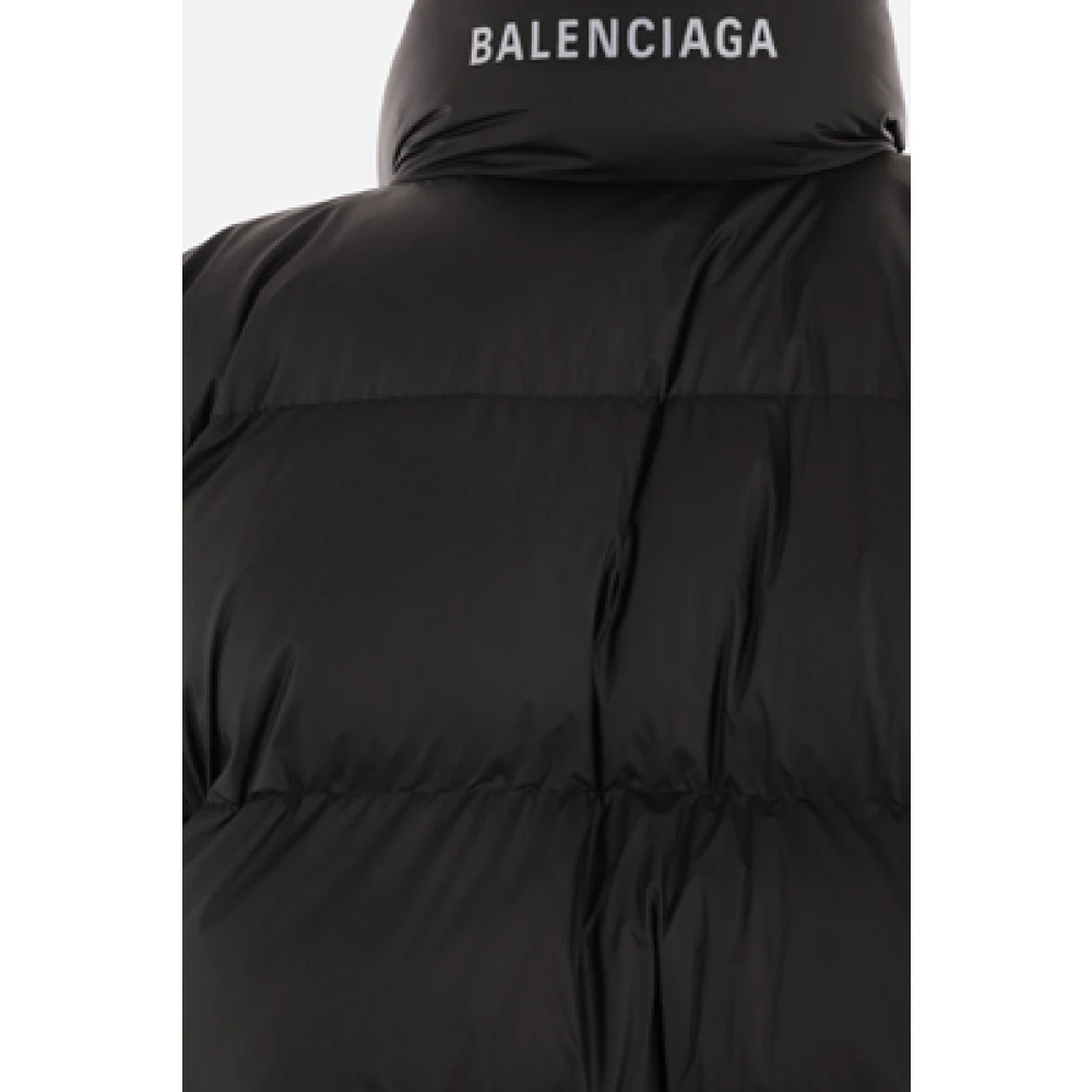Balenciaga Coats Black Dames