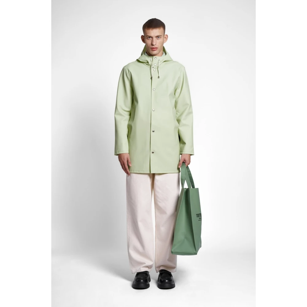 Stutterheim Stijlvolle regenjas voor regenachtige dagen Green Heren