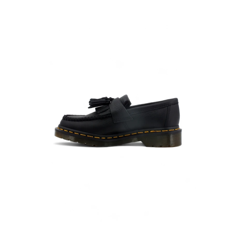 Dr. Martens Mocassini Adrian Con Nappe Pelle Virginia Scarpe Nero Donna Taglia 40 - Immagine 5