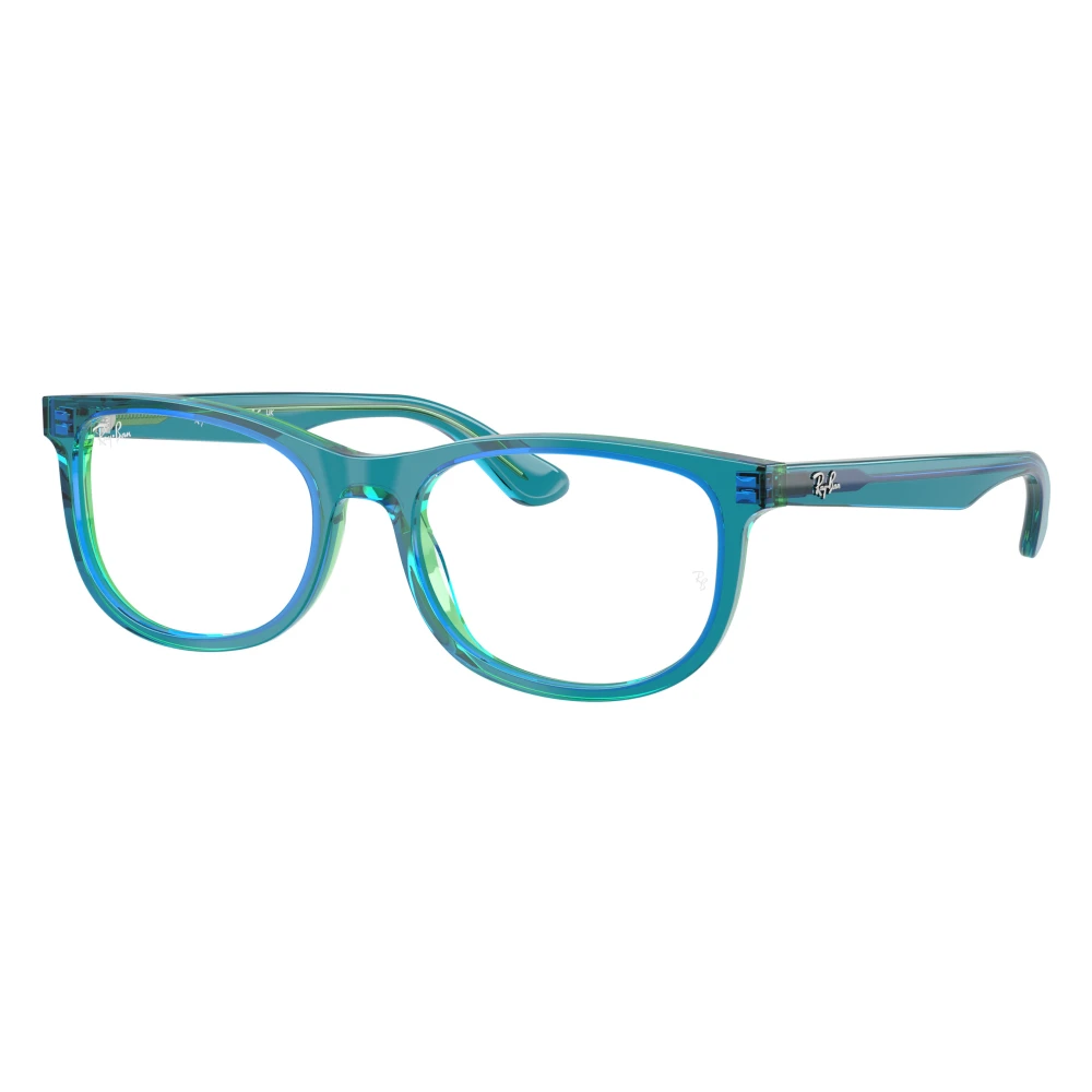 Ray-Ban Eyeglasses Kids Rb1642 Optics Kids - Transparent Blue/Green Frame Clear Lenses Polarized 48-16, RY1642 - Image 3