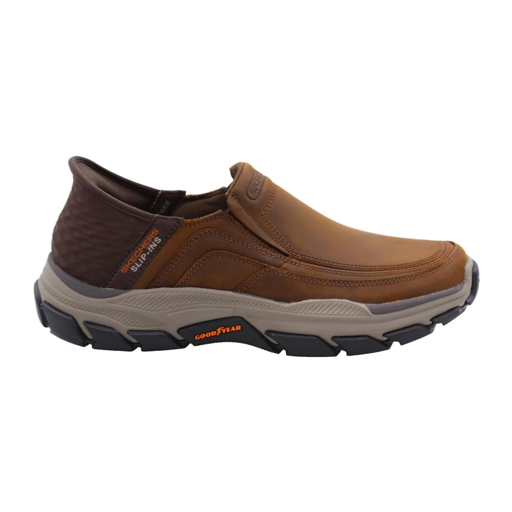 Skechers Klassieke Mocassin Schoenen voor Vrouwen Heren Schoenen Bruin