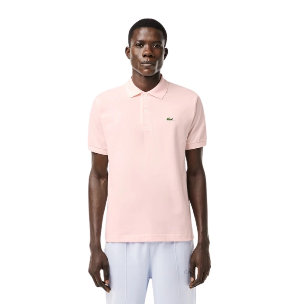 Lacoste Uomo Rosa Polo Classica In Cotone - Immagine 3