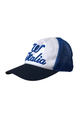 Mesh Baseball Hat Blå Vit