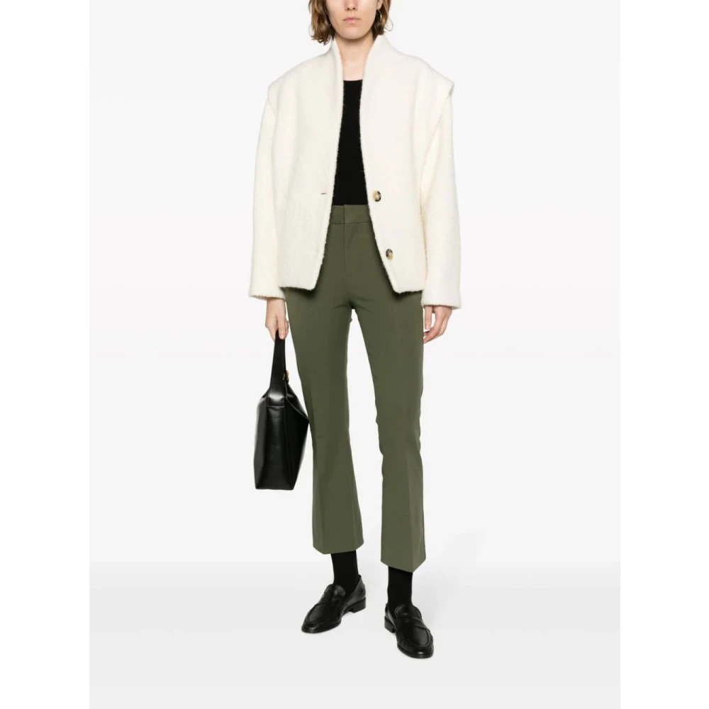 Frame Mini Boot Broek in Vermoeidheid Groen Green Dames