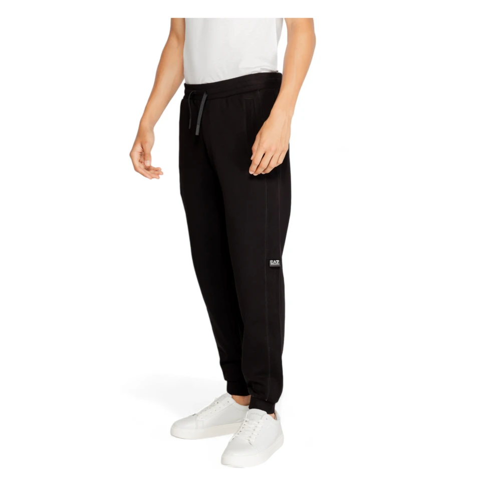 Emporio Armani EA7 Herenbroek Herfst Winter Collectie Black Heren