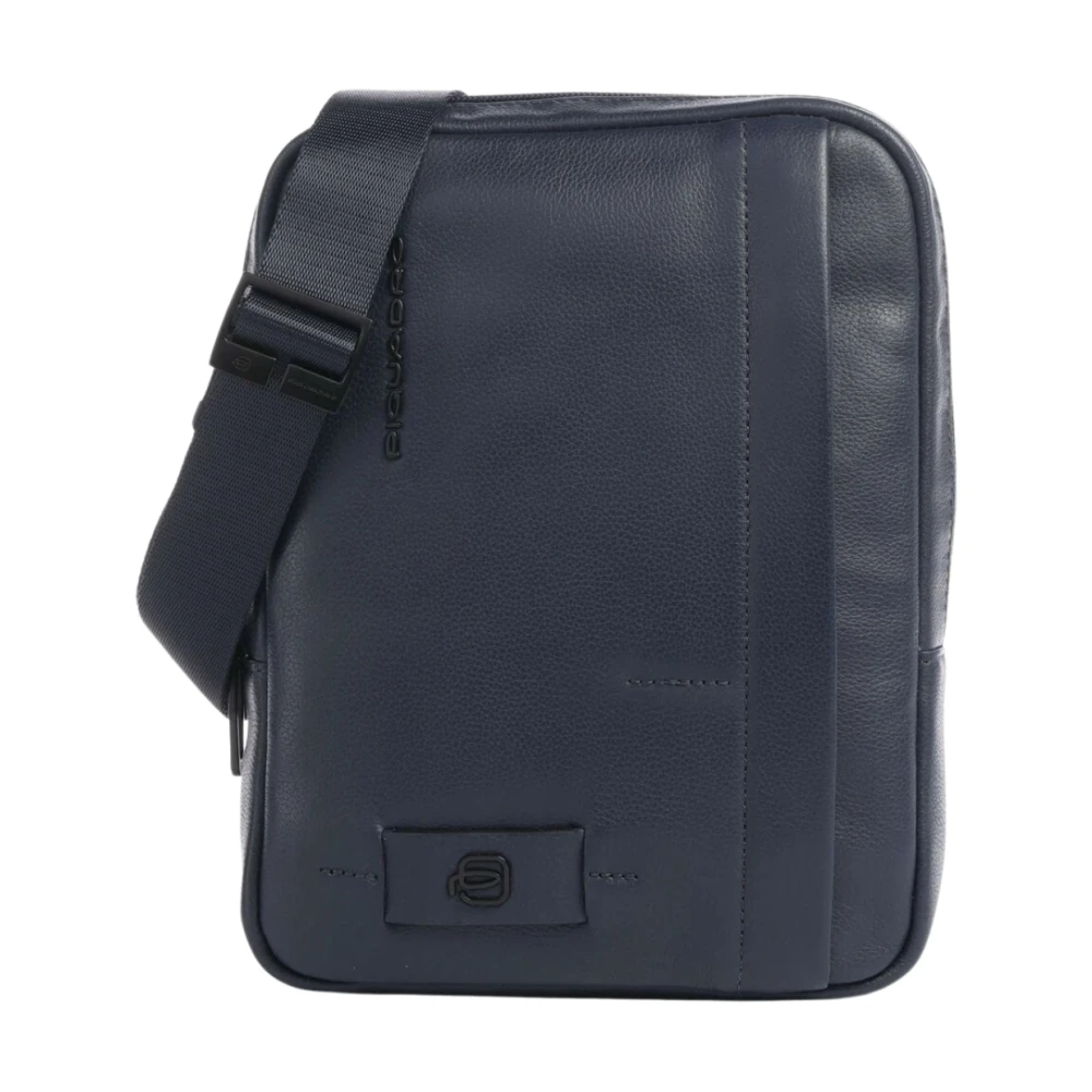 Piquadro Blå Kompakt Crossbody-Väska