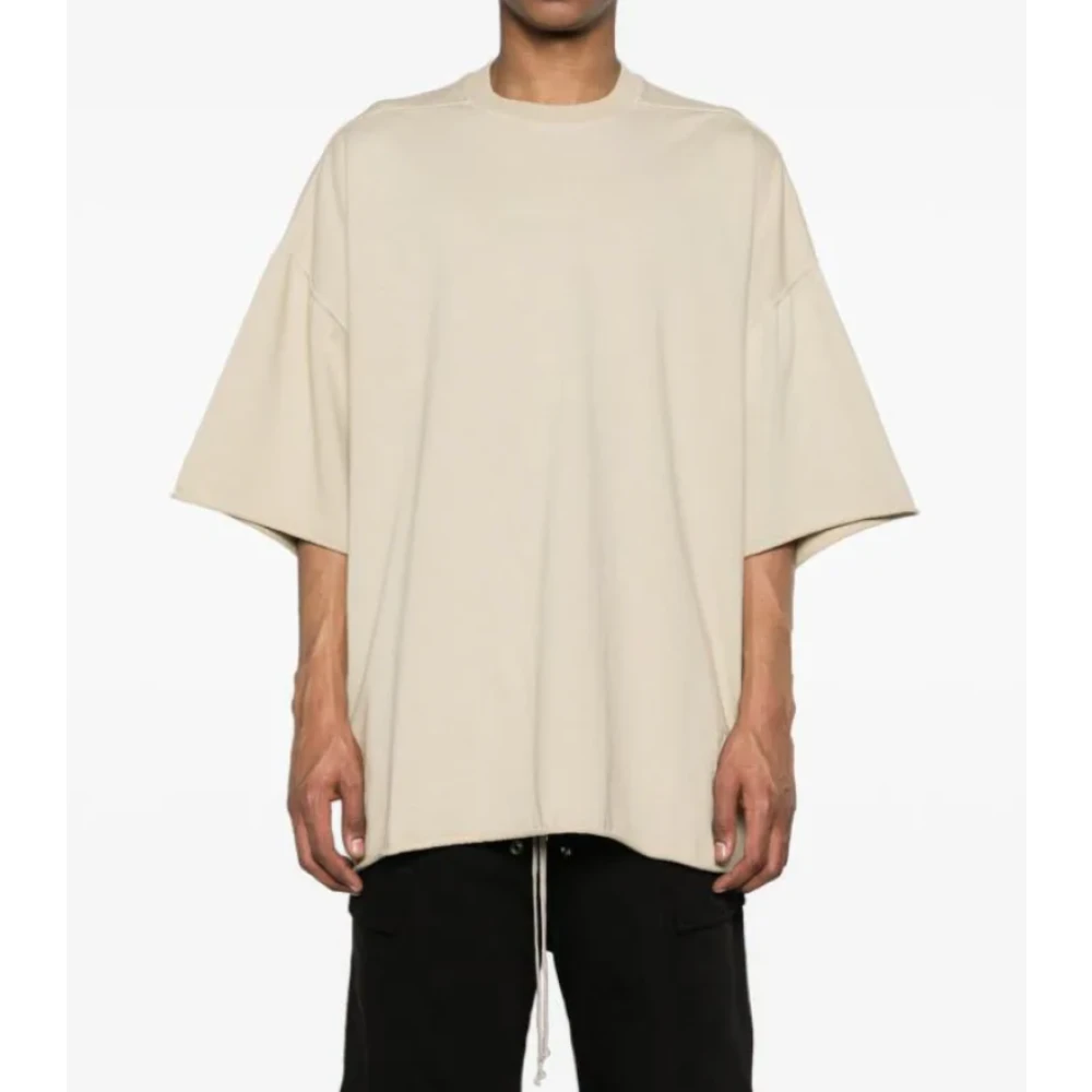 Rick Owens Pearl T-Shirt Beige Heren