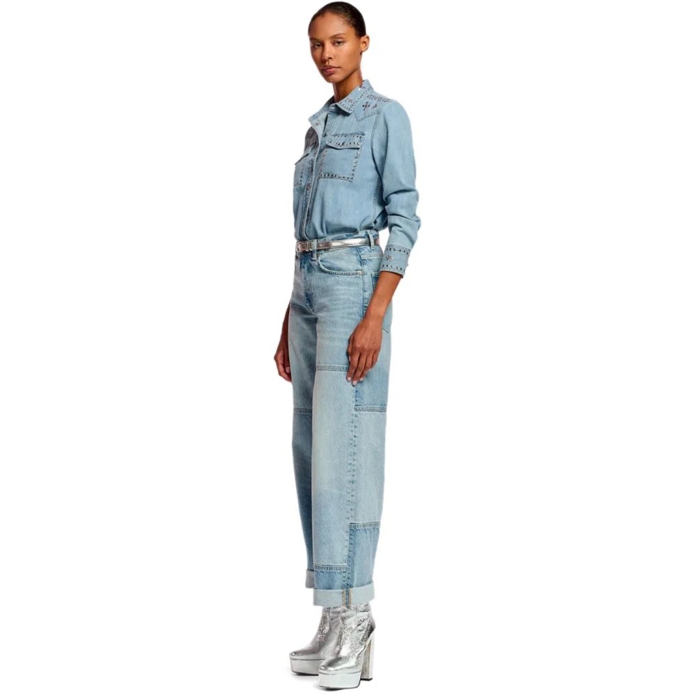 Essentiel Antwerp Denim Shirts Blue Dames