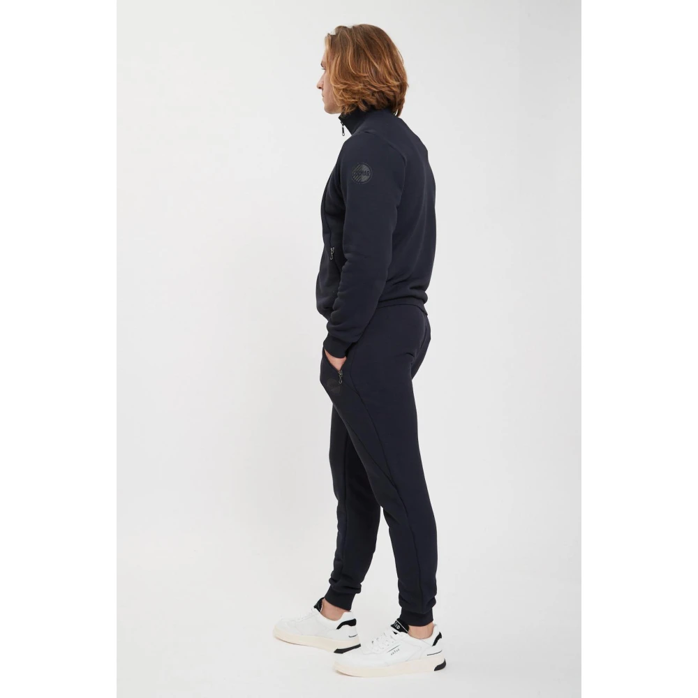 Colmar Stijlvolle Fleece Trui Blue Heren