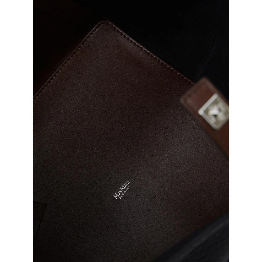 Max Mara Elegante Bucket Tas Brown Dames