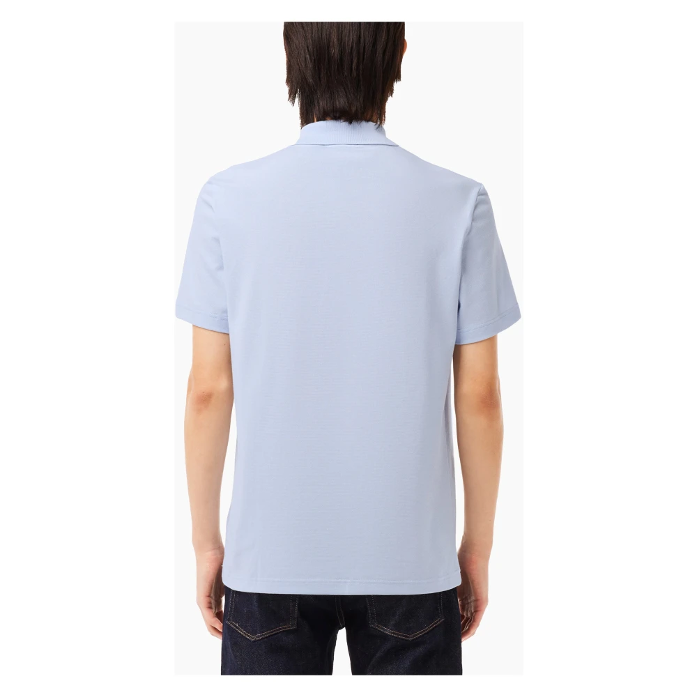 Lacoste Polo Shirts Blue Heren