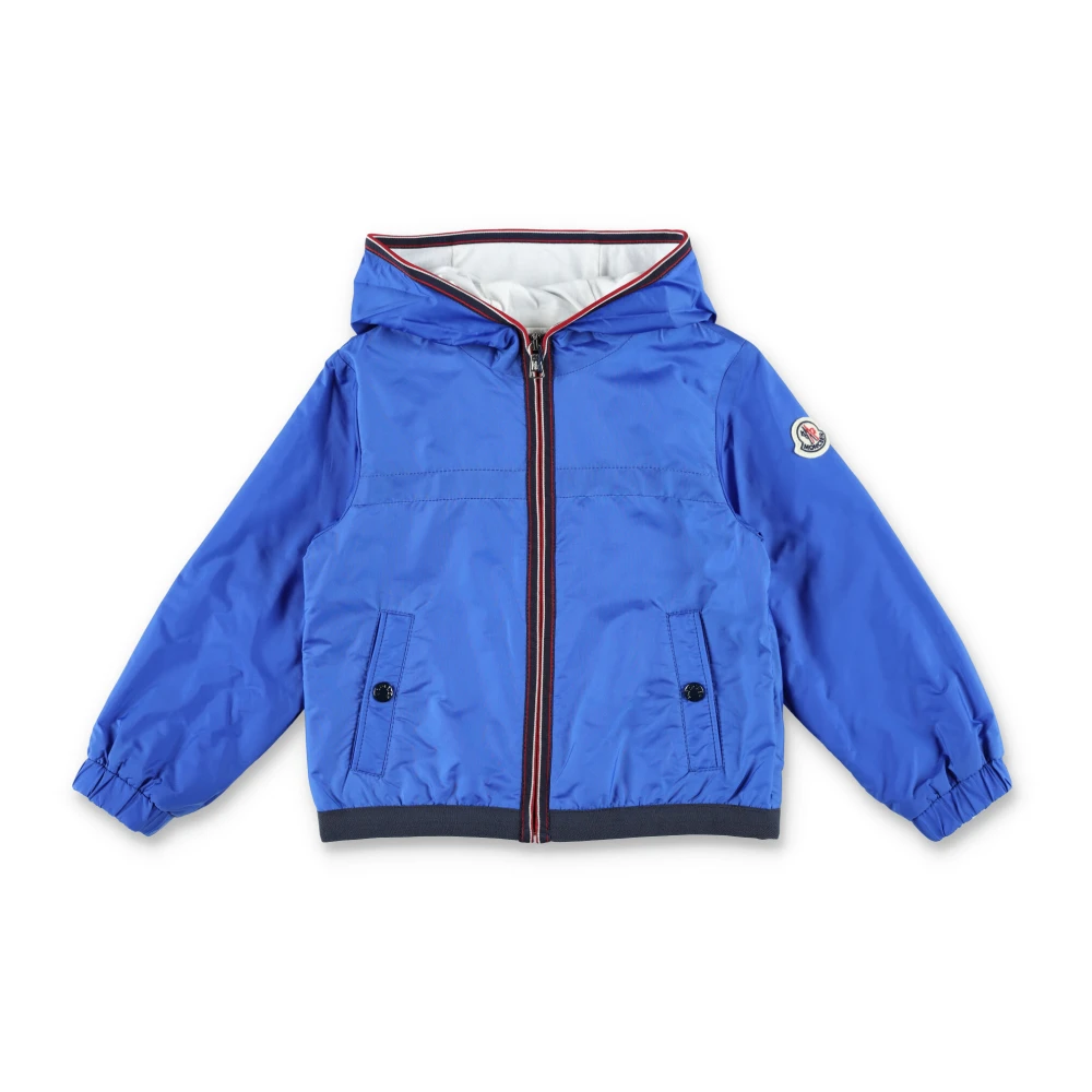 Moncler Anton Hooded Rain Jacket Blue, Pojke