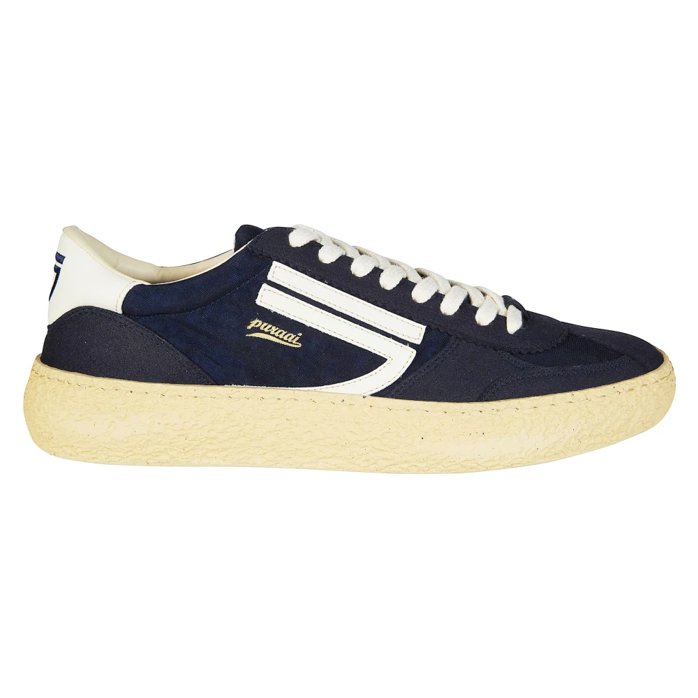 Puraai Vintage Heren Schoenen Blauw