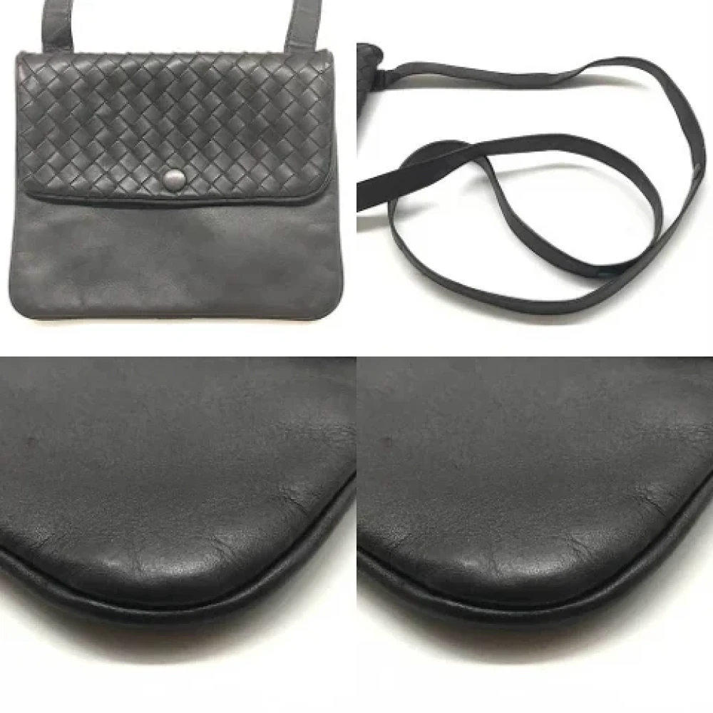 Bottega Veneta Vintage Pre-owned Leather shoulder-bags Brown Dames