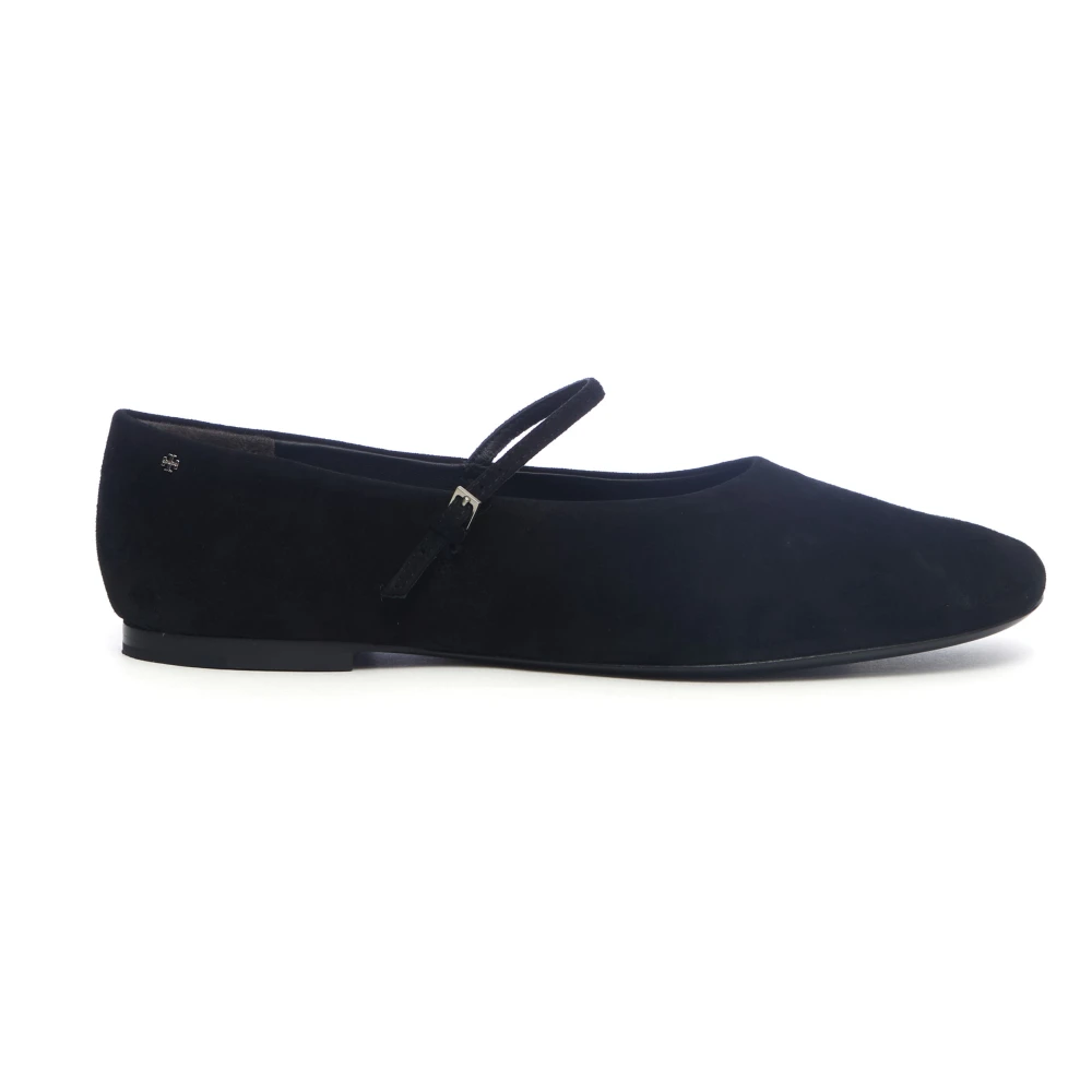Tory Burch Women's Black Ballerina Shoes Elegant Comfortable Style