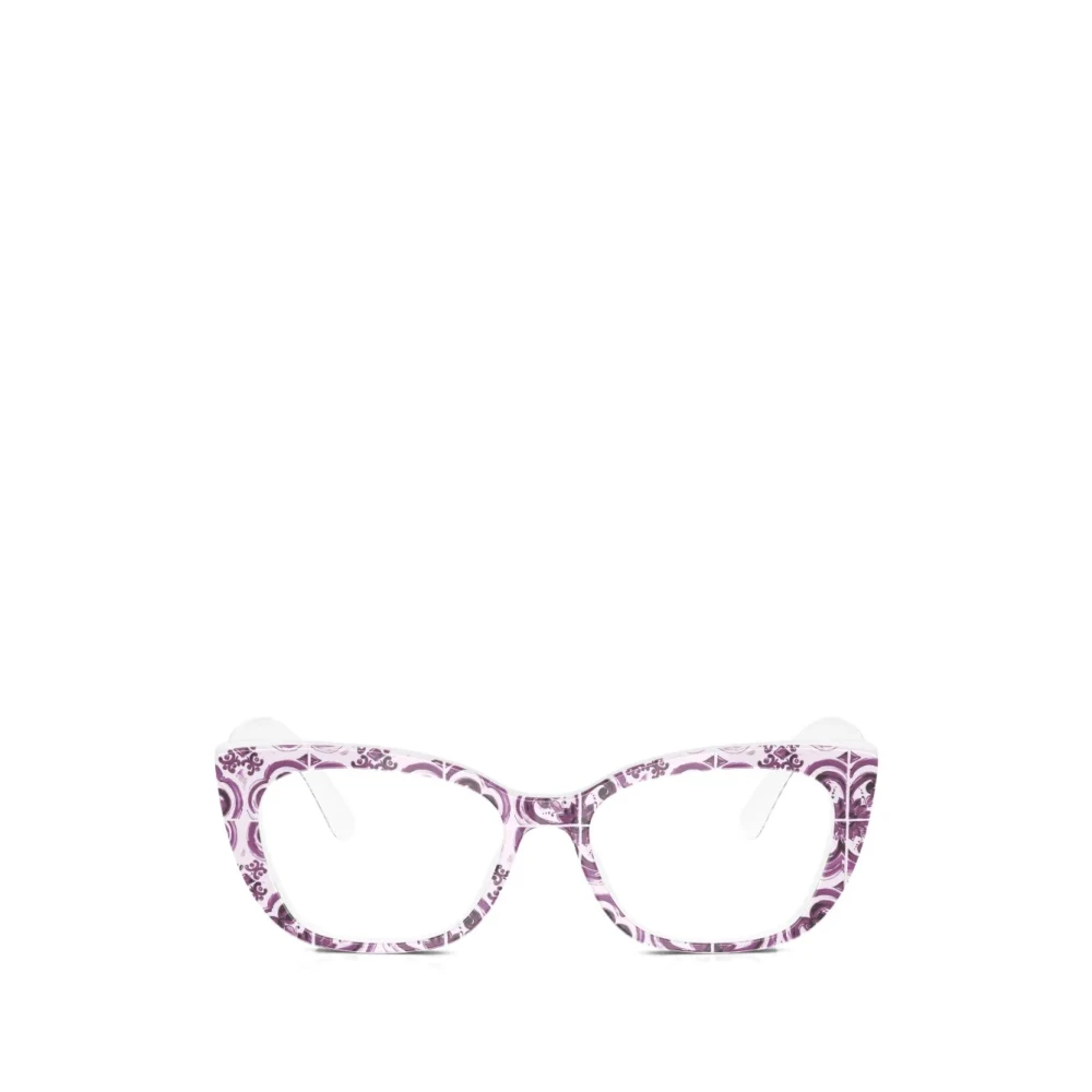Dolce & Gabbana Women's Multicolor Cat Eye Optical Frame - Glasses - 49 Mm - Accessories