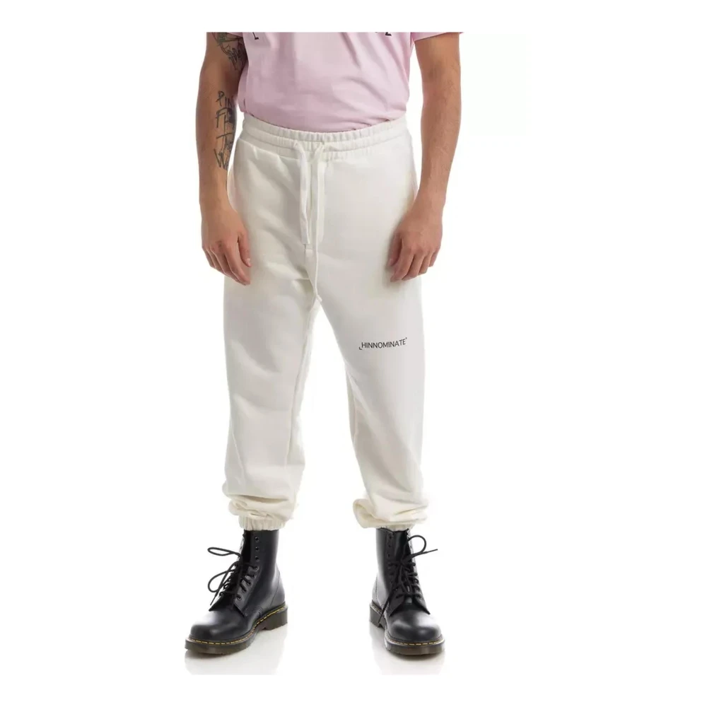 Hinnominate White Cotton Jeans & Pant White Heren