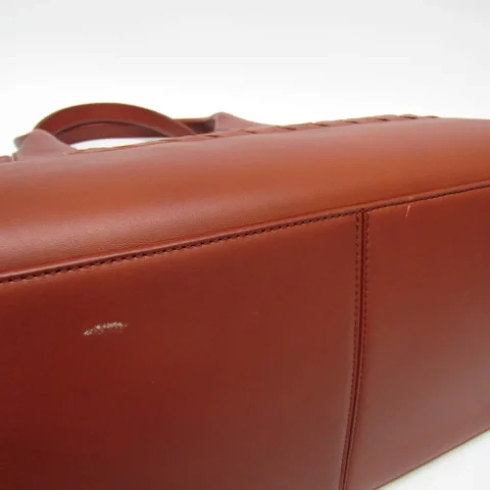 Bottega Veneta Vintage Pre-owned Leather totes Brown Dames