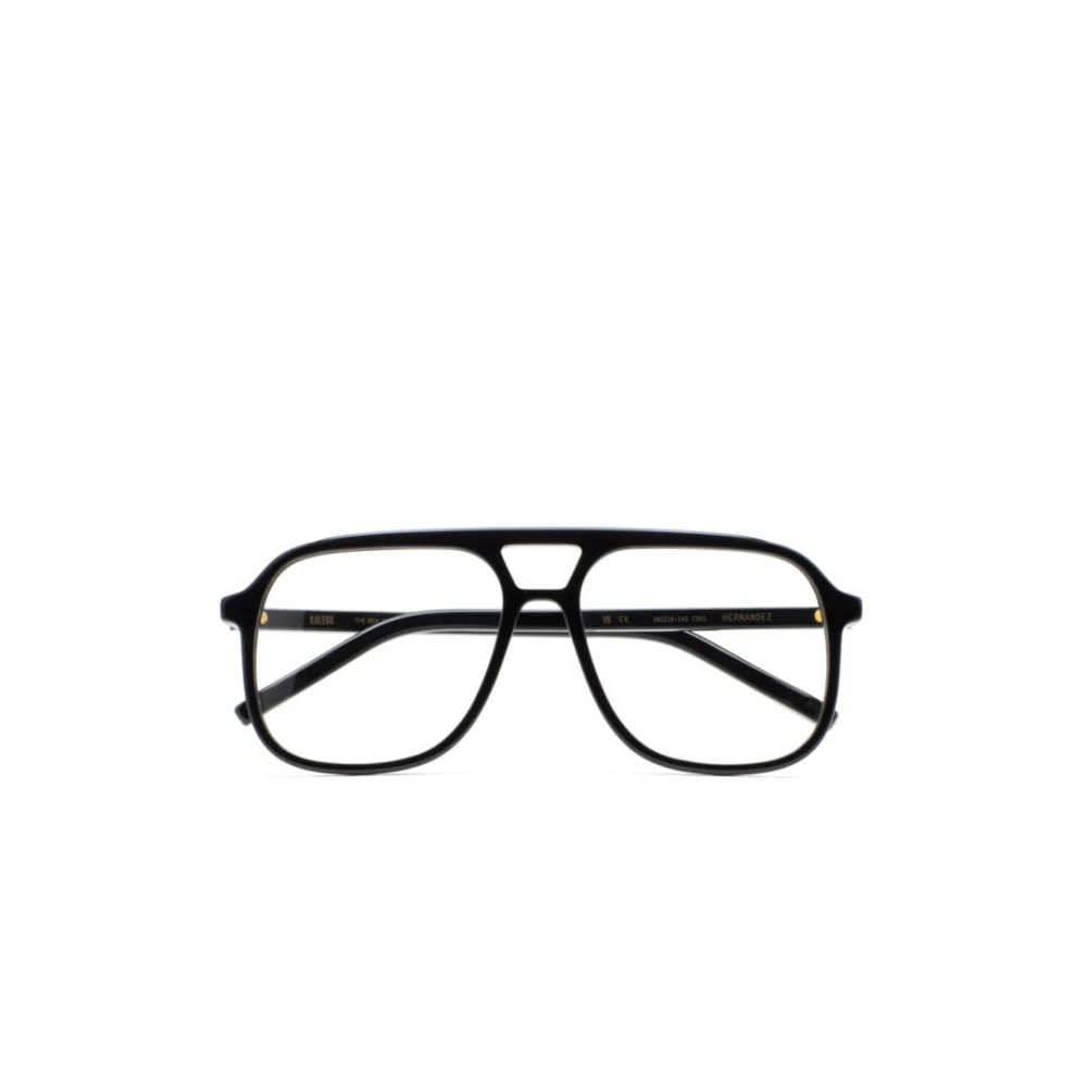Kaleos Black Glasses, Unisex, 58 Mm, Hernandez
