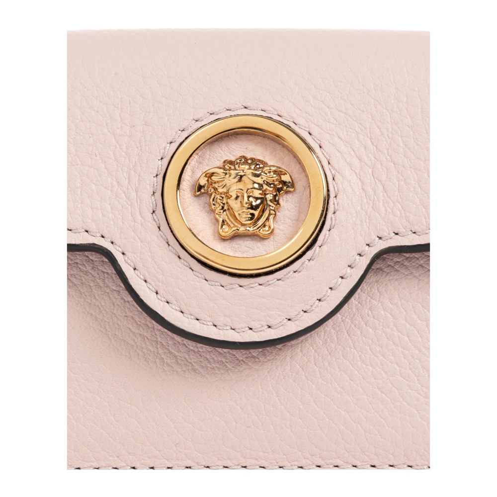 Versace Leren portemonnee Pink Dames