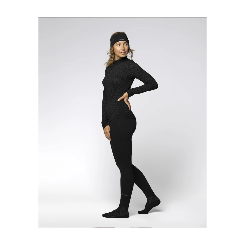 LaMunt Long Sleeve Training Tops Black Dames