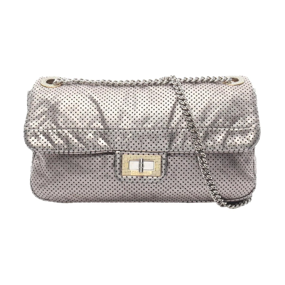 Chanel Vintage Damen Grau Pre-Owned, One Sizegröße: