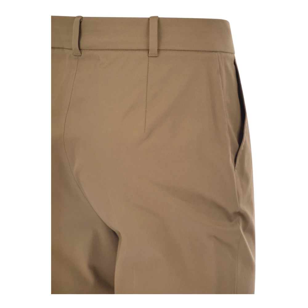 Max Mara Studio Slim-fit Trousers Brown Dames