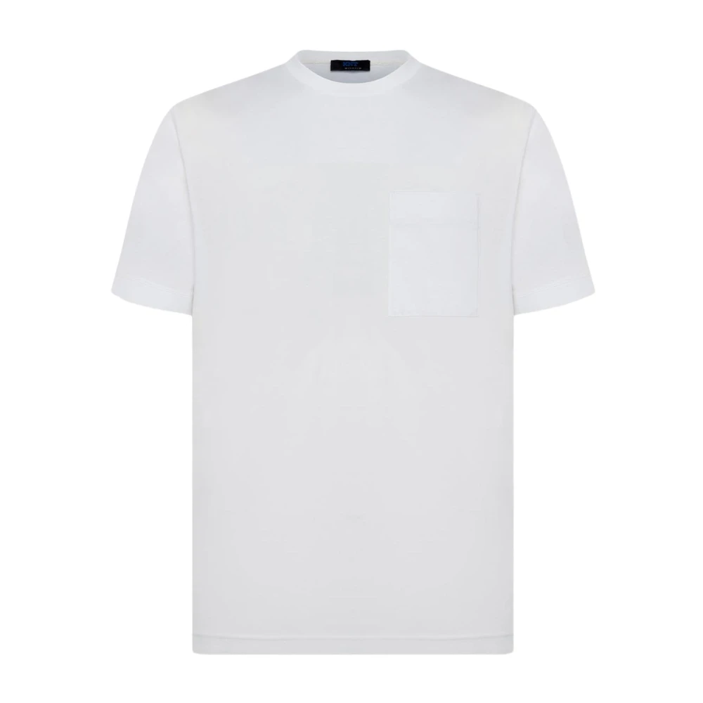 Kiton Moderne Wollen Trui met Zak White Heren