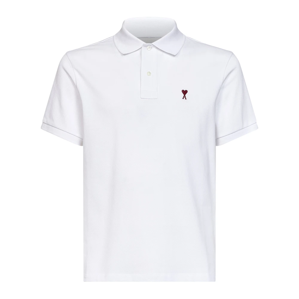 Ami Paris Uomo Bianco Top, L, New,