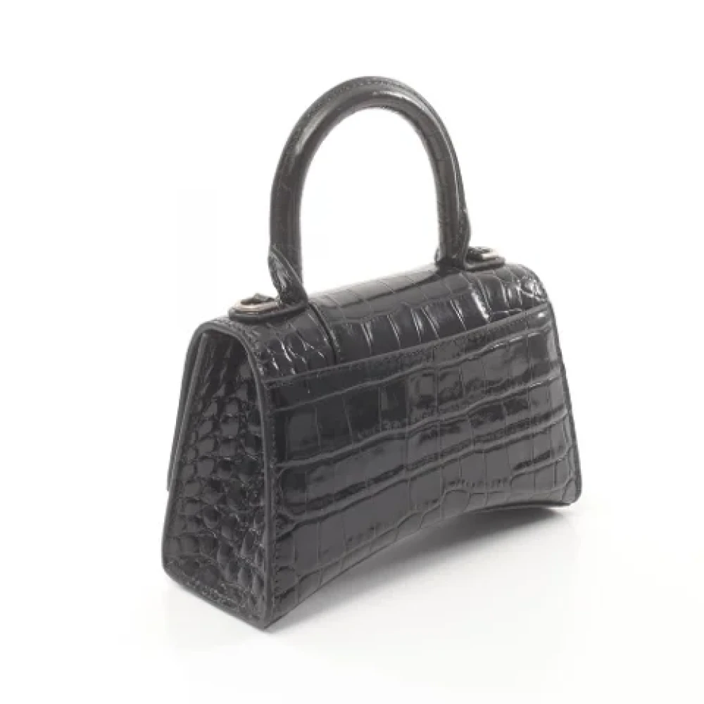 Balenciaga Vintage Pre-owned Leather balenciaga-bags Black Dames