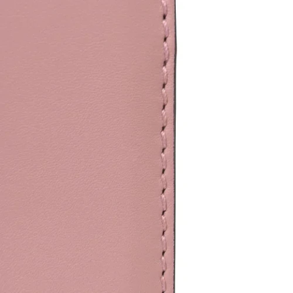 Valentino Vintage Pre-owned Leather shoulder-bags Pink Dames