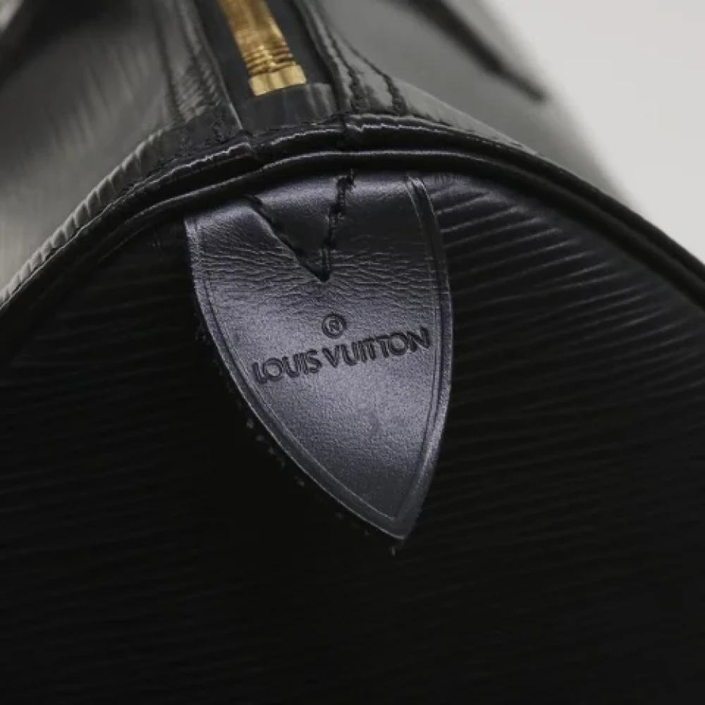 Louis Vuitton Vintage Pre-owned Leather handbags Black Unisex