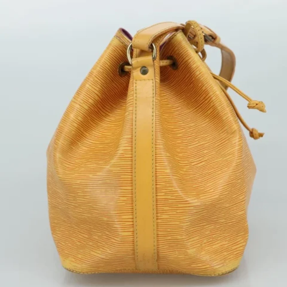 Louis Vuitton Vintage Pre-owned Leather louis-vuitton-bags Yellow Dames