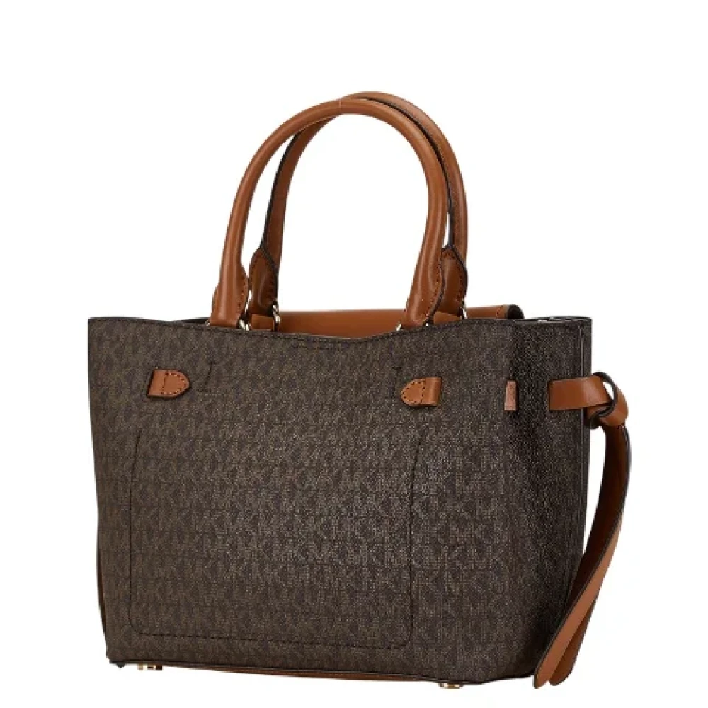 Michael Kors Pre-owned Canvas handbags Brown Dames
